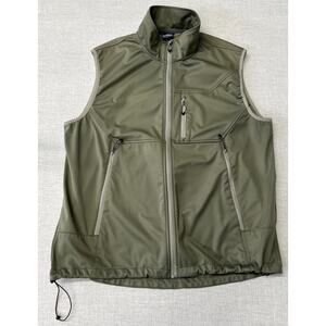 Little Donkey Andy Olive Softshell Vest- Men's XXL